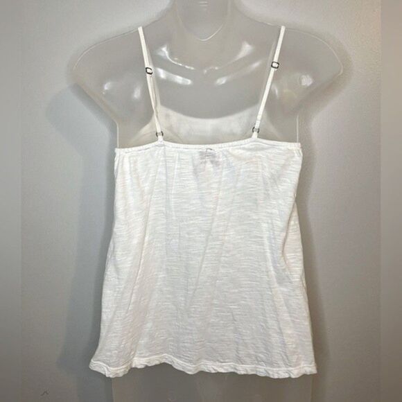 Red Camel Off-White Embroidered Tank Top Size XS - Picture 2 of 5